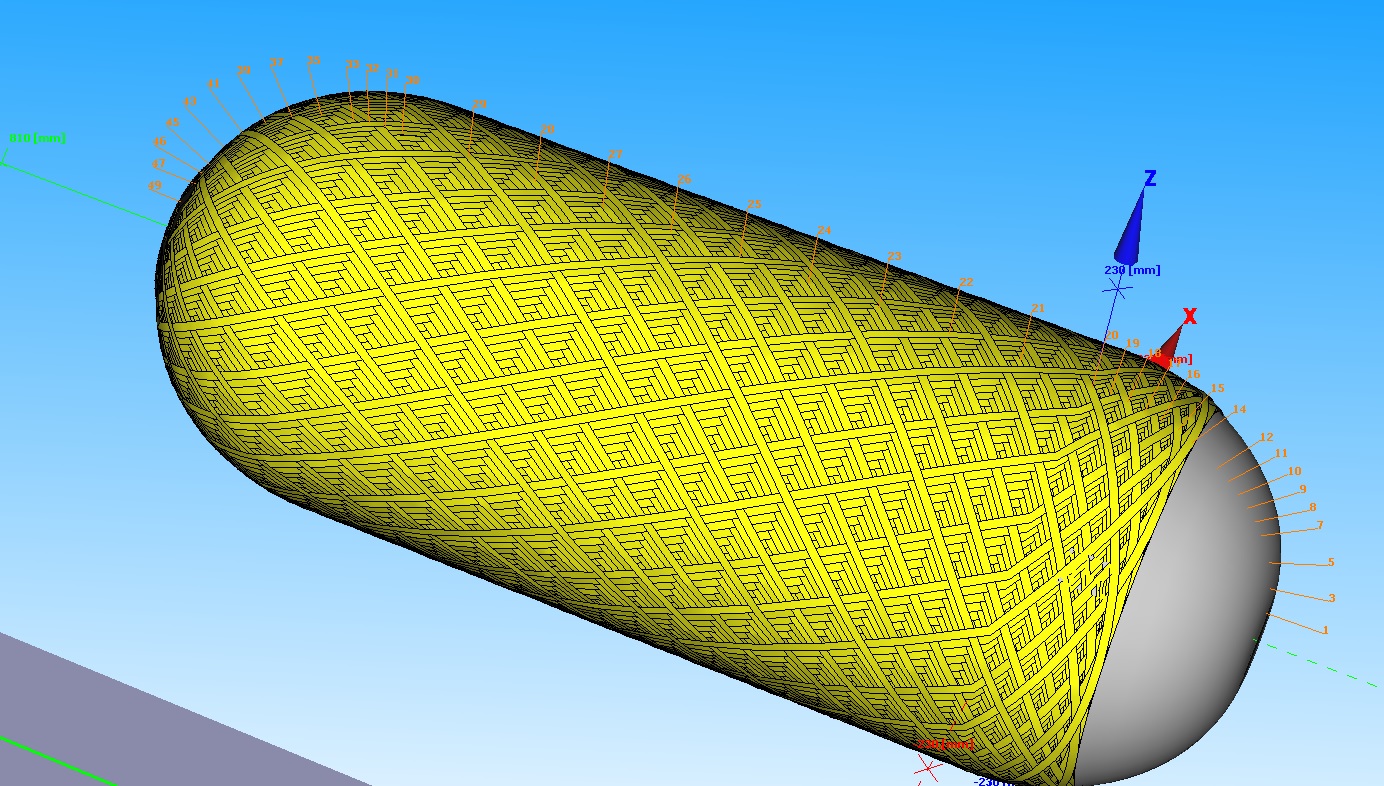 ComposicaD软件官方合作商,ComposicaD纤维缠绕软件官网,复合材料气瓶缠绕仿真软件